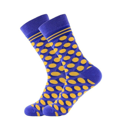PEONFLY 1 Pair Combed Cotton Funny Crew Socks Women Cartoon Animal Dog Avocado Sokken Novelty Happy Socks For Christmas Gift