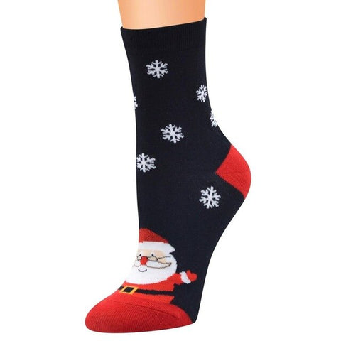 Christmas socks Harajuku kawaii Women men Merry Funny ladies 3D Santa Claus print korean Low Cut Ankle Socks calcetines sock #TW