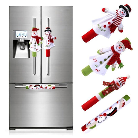 OurWarm DIY Felt Christmas Tree Snowman with Ornaments Fake Christmas Tree Kids Toys Christmas Party Decoration New Year 2019