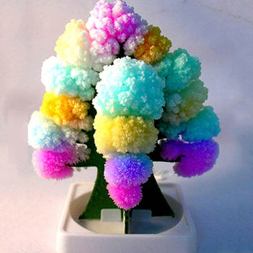 Christmas Paper Tree Toy Magic Decoration Ornament For Children Kids Home Holiday P7Ding