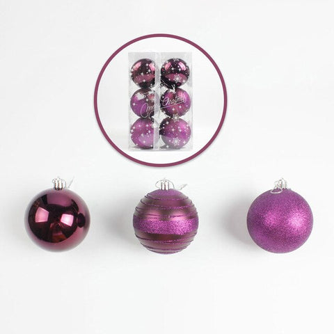 12pcs New Year Christmas Tree Ball Baubles Hanging Ornament Xmas Home Wedding Decoration Festive Supply Ornament