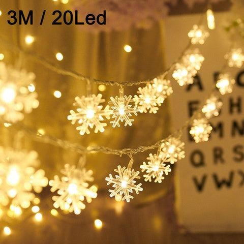2m/5m LED String Lights Christmas Tree 2020 New Year Party Decoration For Home Ornaments Xmas Little Trees Pines Village Noel