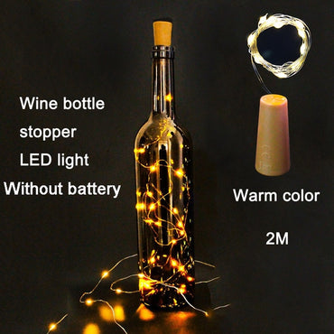 2m/5m LED String Lights Christmas Tree 2020 New Year Party Decoration For Home Ornaments Xmas Little Trees Pines Village Noel