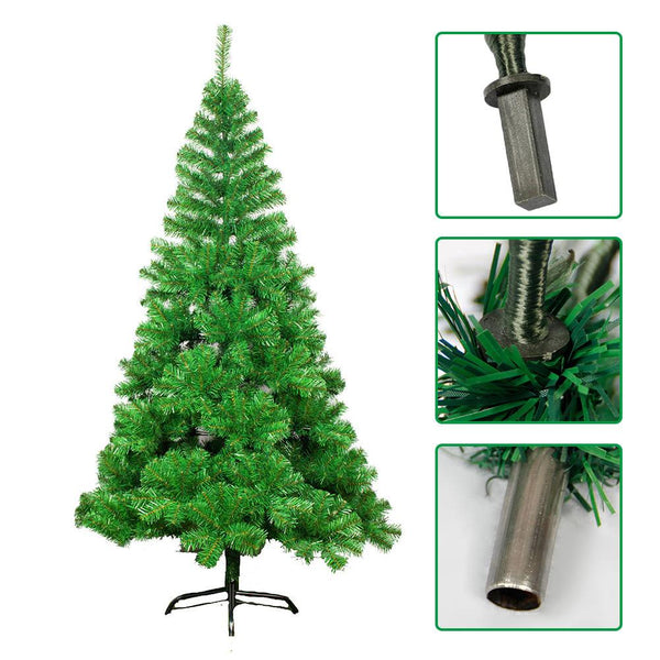 Xmas Tree Multiple Specifications Ordinary Iron Stand Christmas Tree Green/White Dense New Year Home Decoration For Christmas