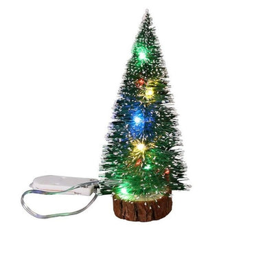 Christmas Decorations Desktop Decoration With LED Lights Mini Christmas Tree Home Wedding DIY Decoration Supply