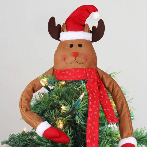 OurWarm DIY Felt Christmas Tree Snowman with Ornaments Fake Christmas Tree Kids Toys Christmas Party Decoration New Year 2019