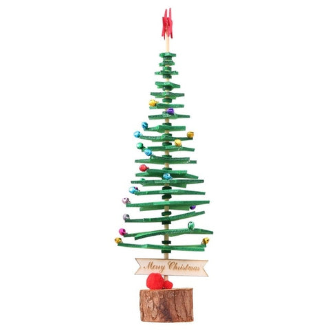 DIY Non-Woven Christmas Tree Party Desktop Decoration Home Ornament Fabric Christmas Tree New
