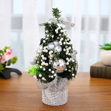 Mini Christmas Tree Decor Desk Table Decor Small Ornaments Great Xmas Gift Idea Wedding Party Birthday Supplies