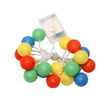 20 LED Ball String Lights For Chritmas Party Decorations Light Xmas Lover Wedding Party Holiday Bedroom Decor Fairy Lamp Lights